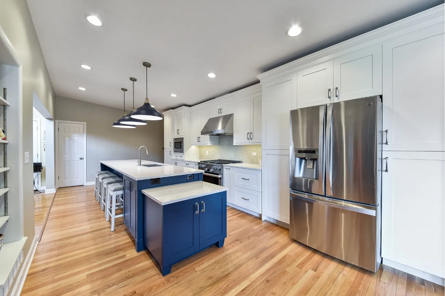Blue Fashioned Kitchen Remodel, photo 2
