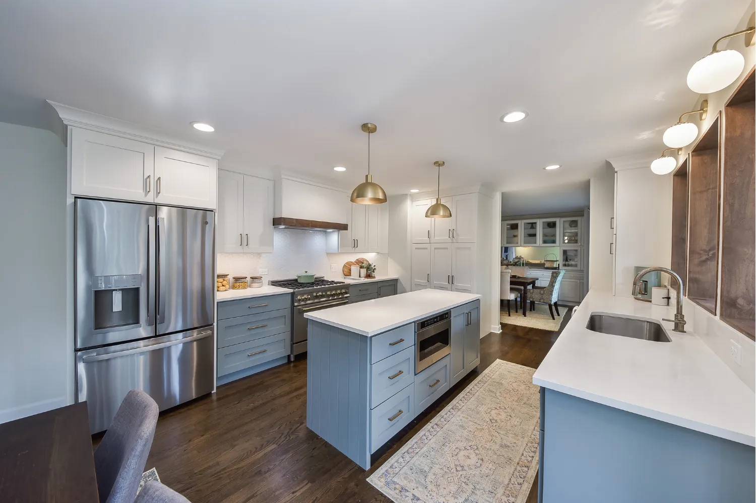 Blue Serenity Kitchen Remodel Photos, photo 2