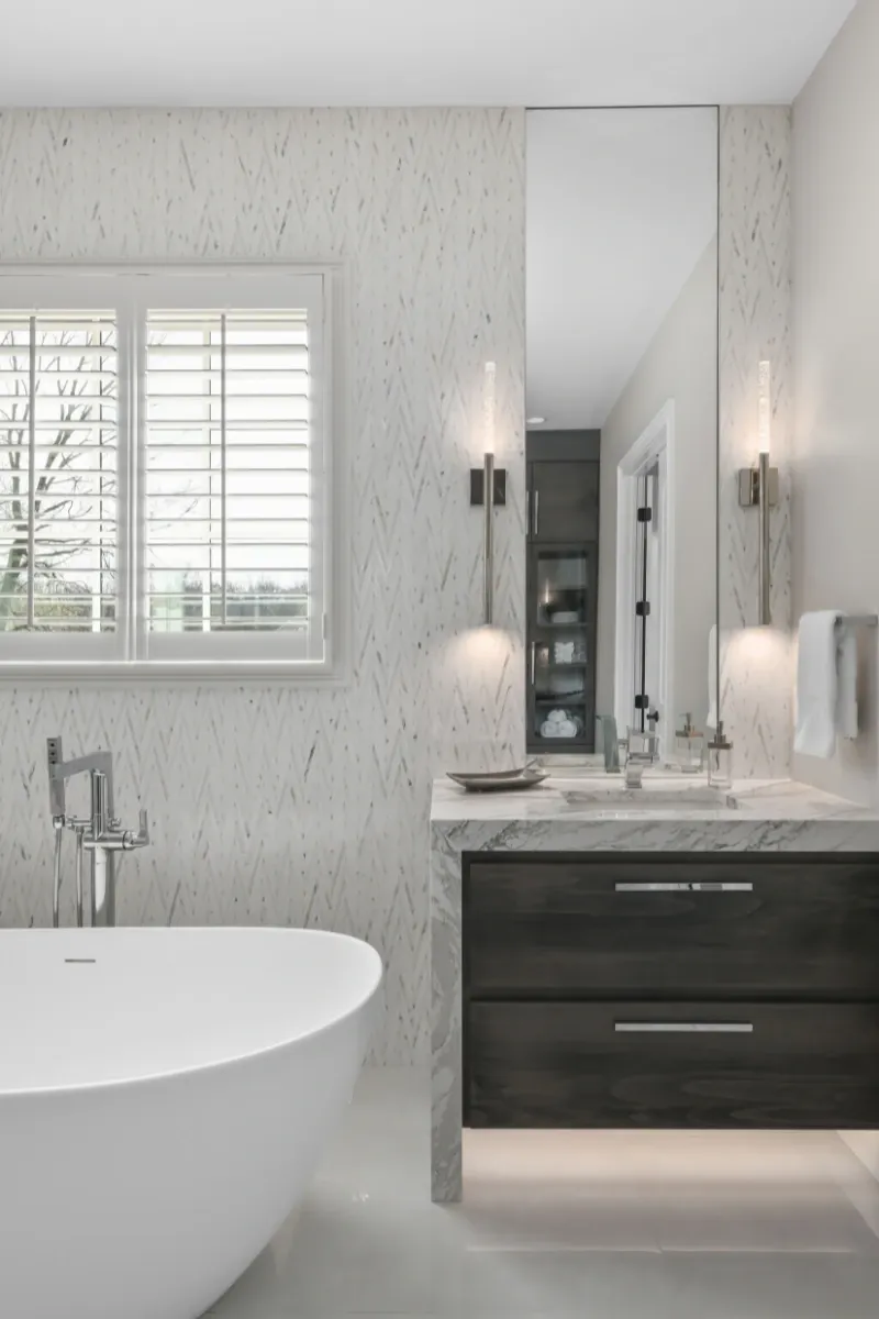 Contemporary Chic Master Bath Remodel, photo 3