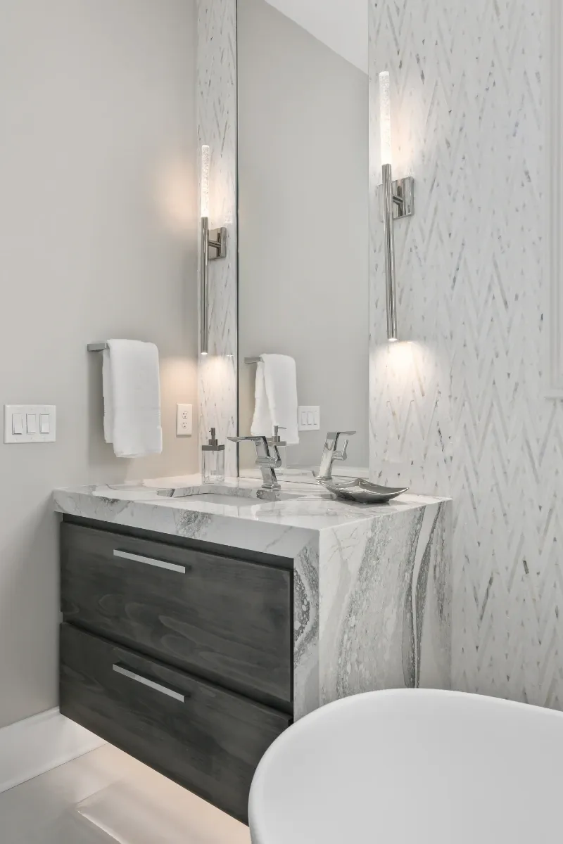 Contemporary Chic Master Bath Remodel, photo 4