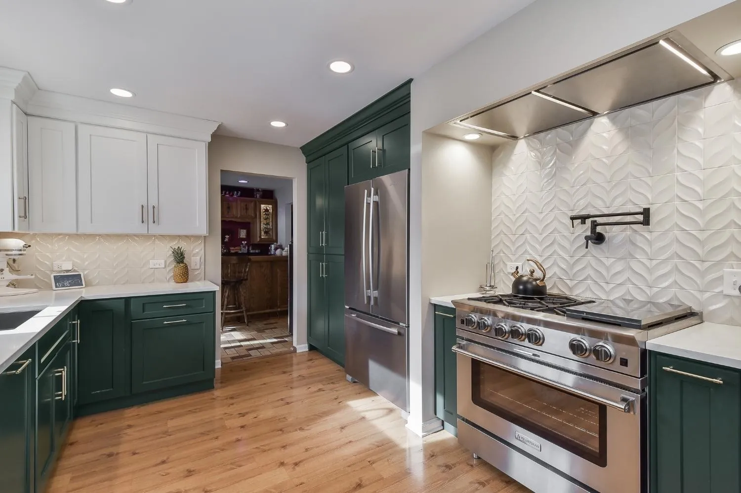 Forest Retreat Galley Kitchen Remodel, photo 2