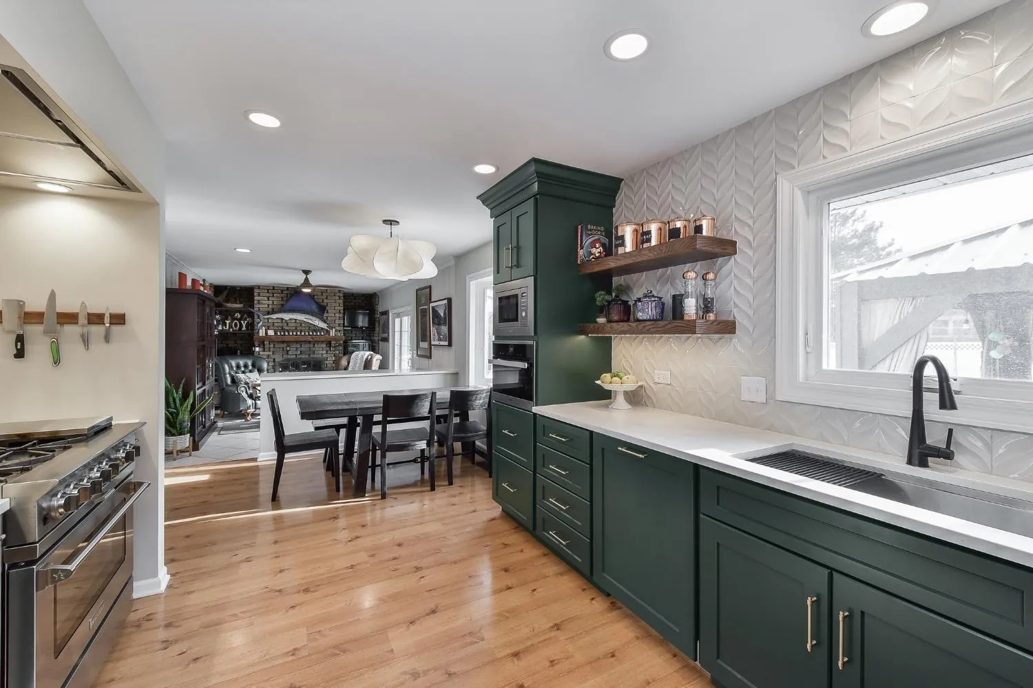 Forest Retreat Galley Kitchen Remodel, photo 6