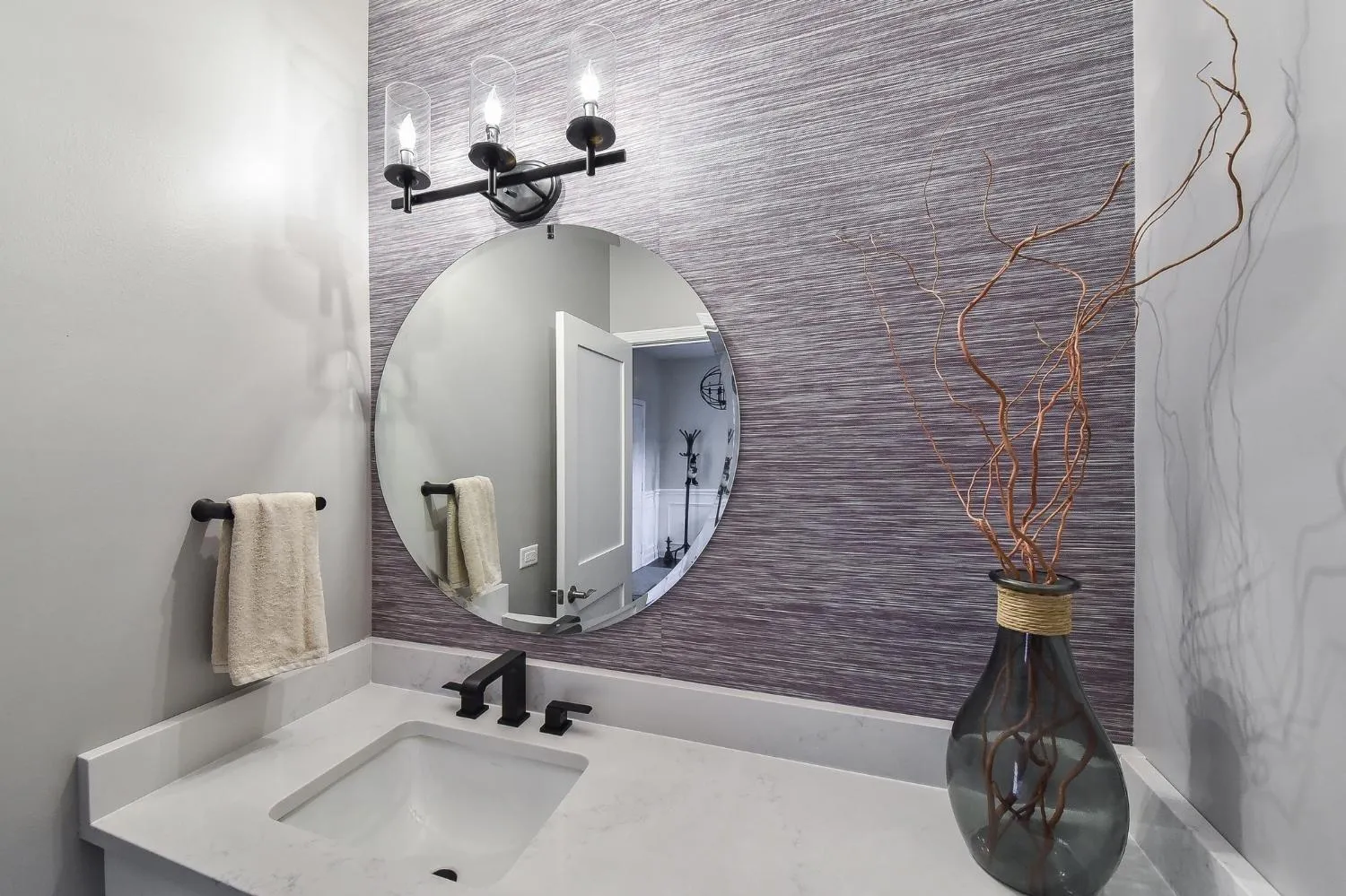 Marble and Movement Master and Powder Bath Remodel, photo 4