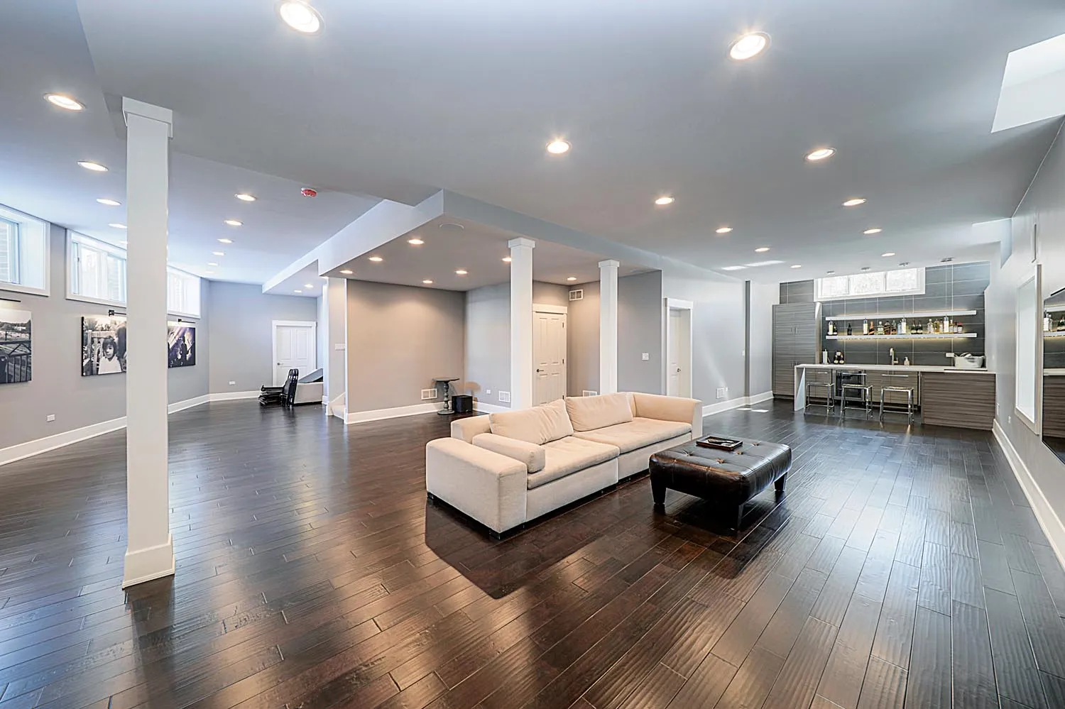Modern Luxury Basement Remodel, photo 3