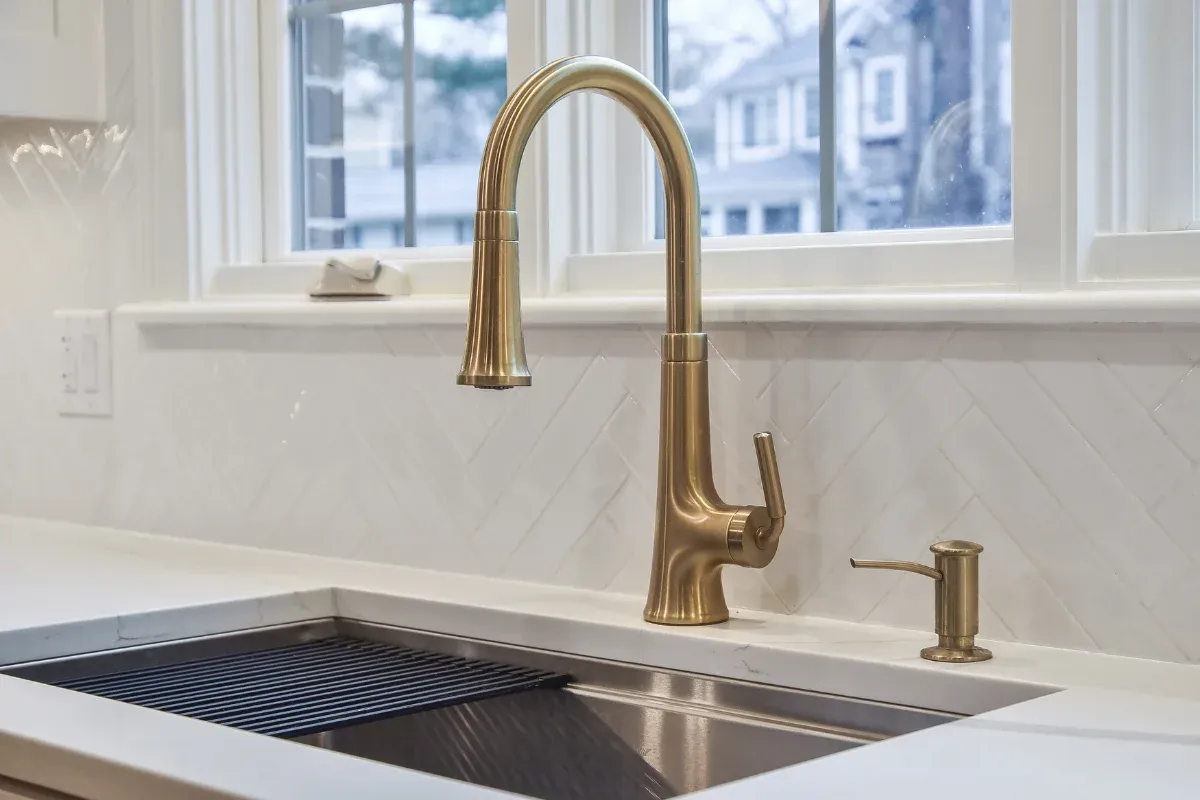 Noir Gold Kitchen Remodel, photo 7