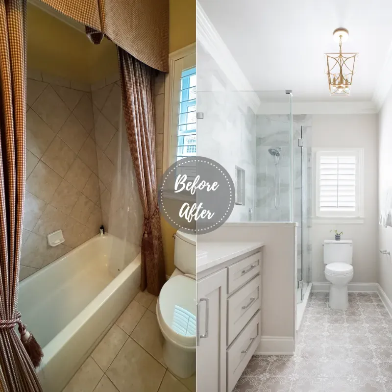 Polished Glam Bathroom Remodel, photo 3