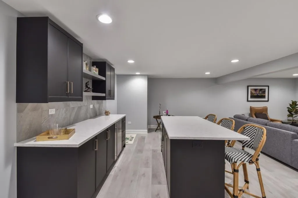 Refined Classic Basement Remodel, photo 4