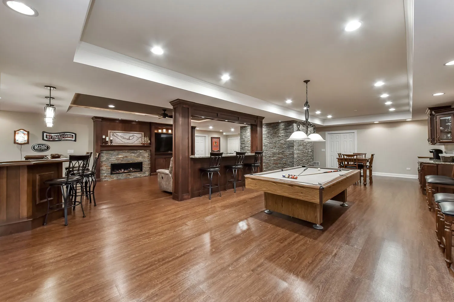 Rustic Sleek Basement Remodel, photo 4
