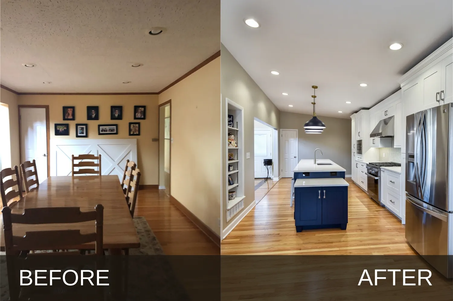Blue Fashioned Kitchen Remodel — photo 7