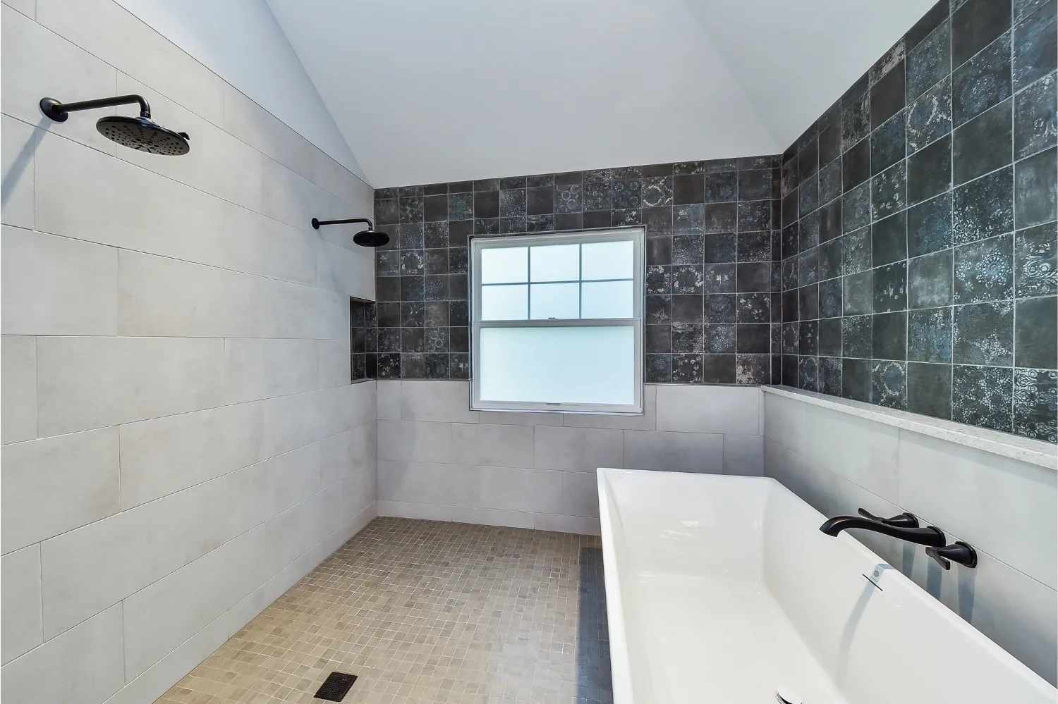 Tranquilly Open Master Bath Remodel — photo 1