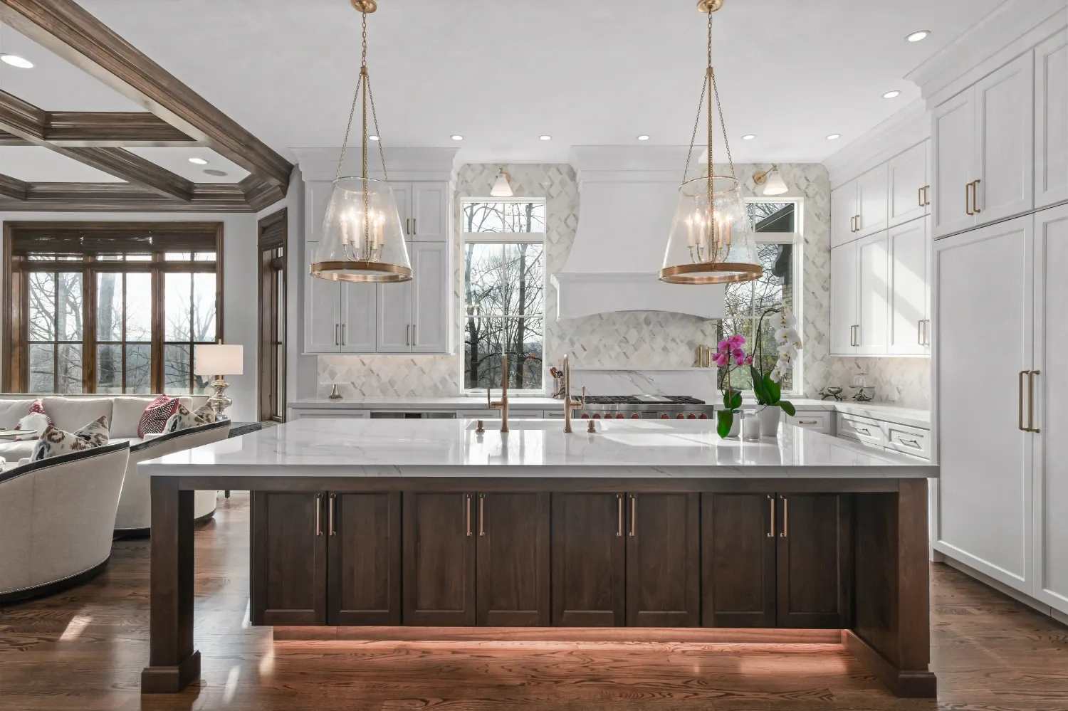 Brentwood Opulent Elegance Kitchen Remodel — photo 1