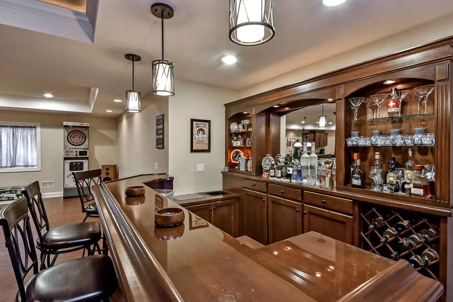 Rustic Sleek Basement Remodel — photo 8