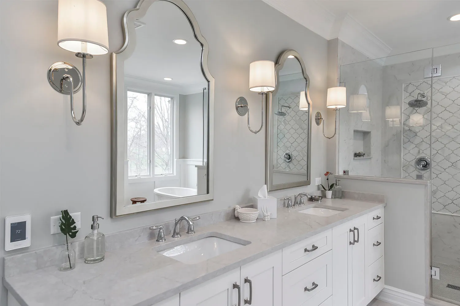 Classically Charming Master Bath Remodel — photo 6