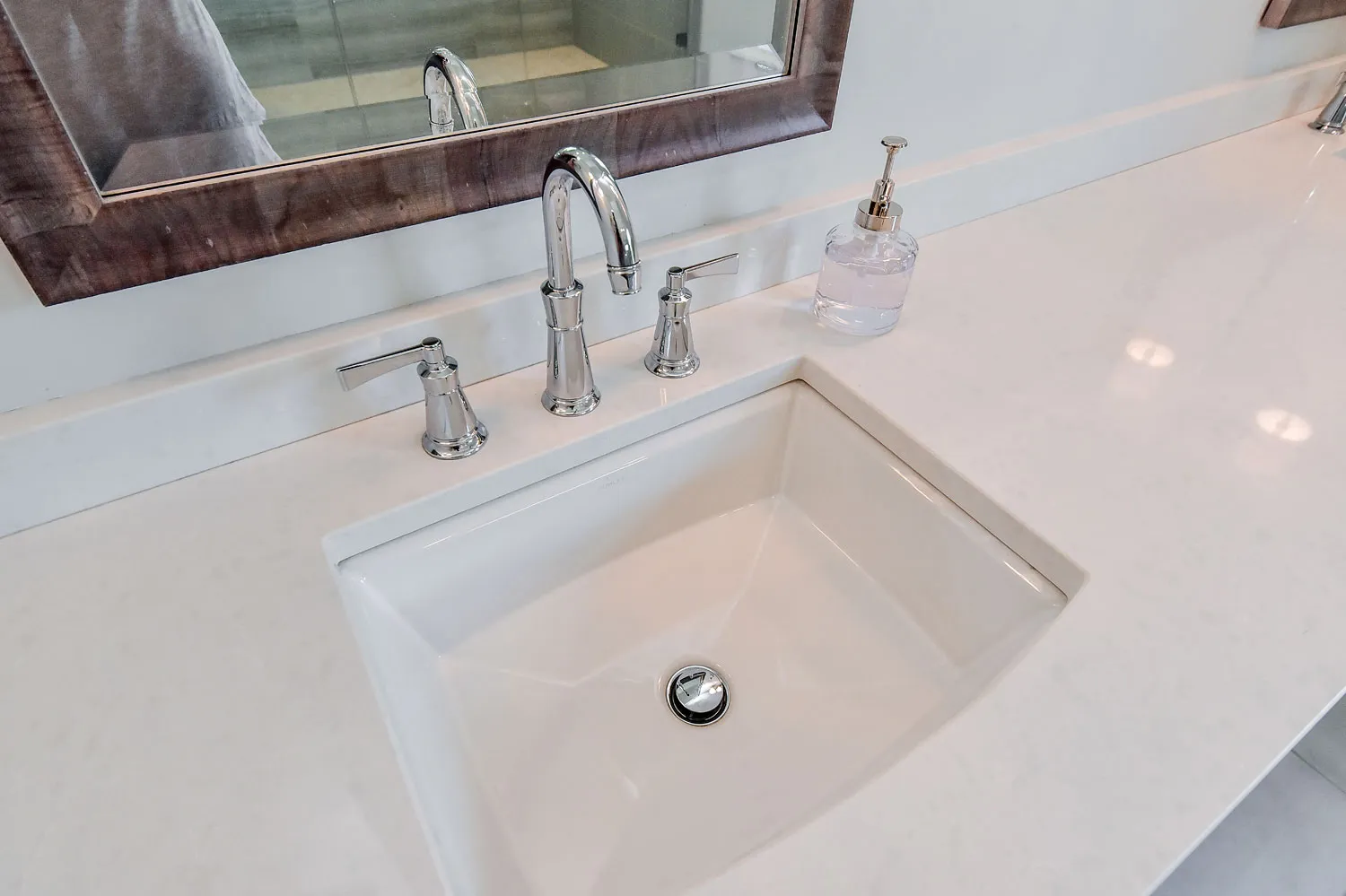 Beautifully Sunkissed Mater Bath Remodel — photo 3