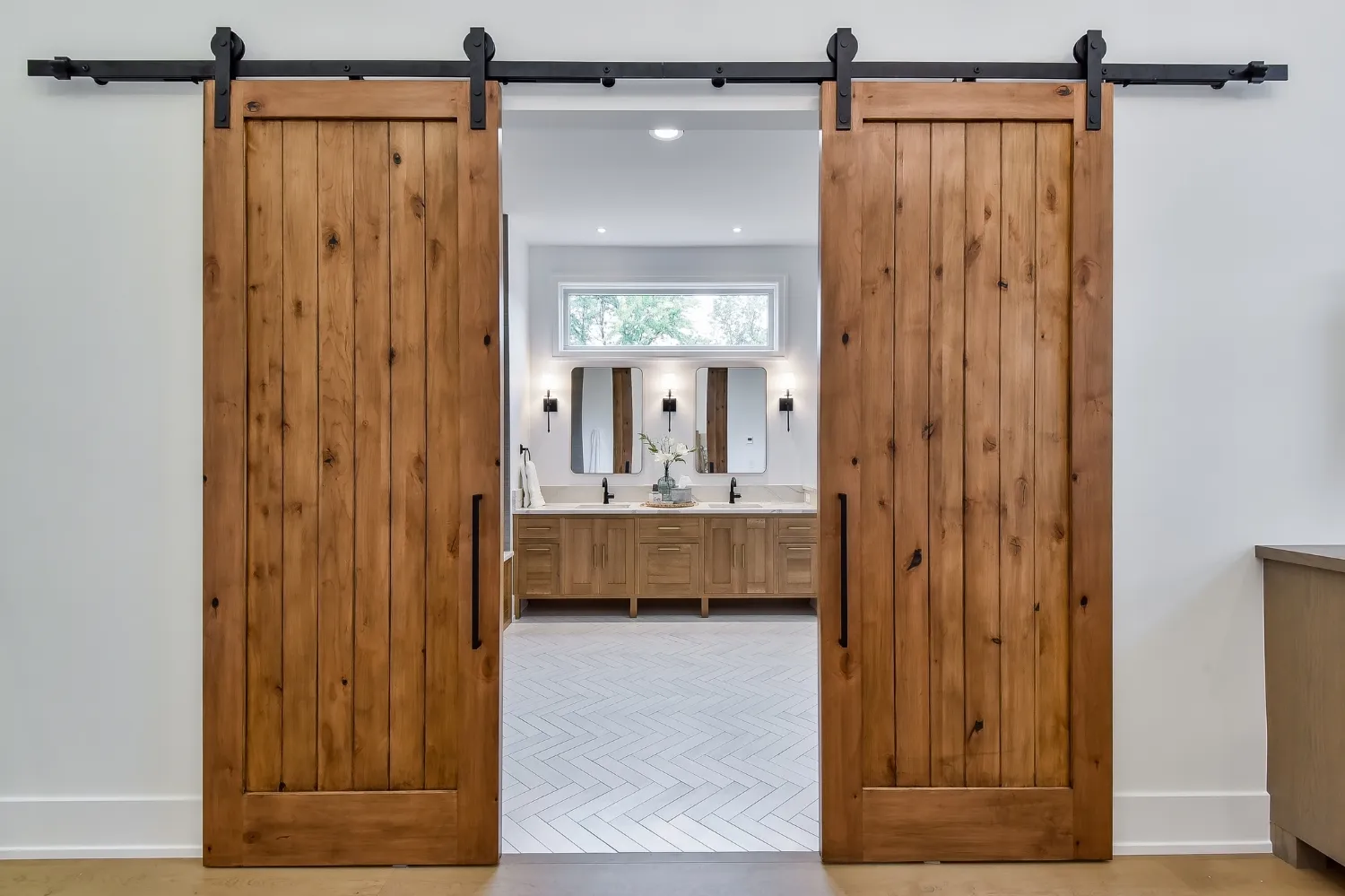 Rustic Chic Master Bath Remodel — photo 2