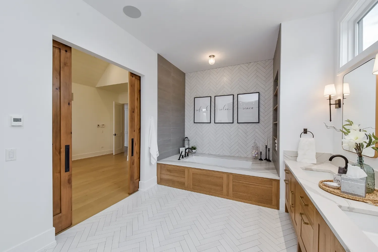 Rustic Chic Master Bath Remodel — photo 3