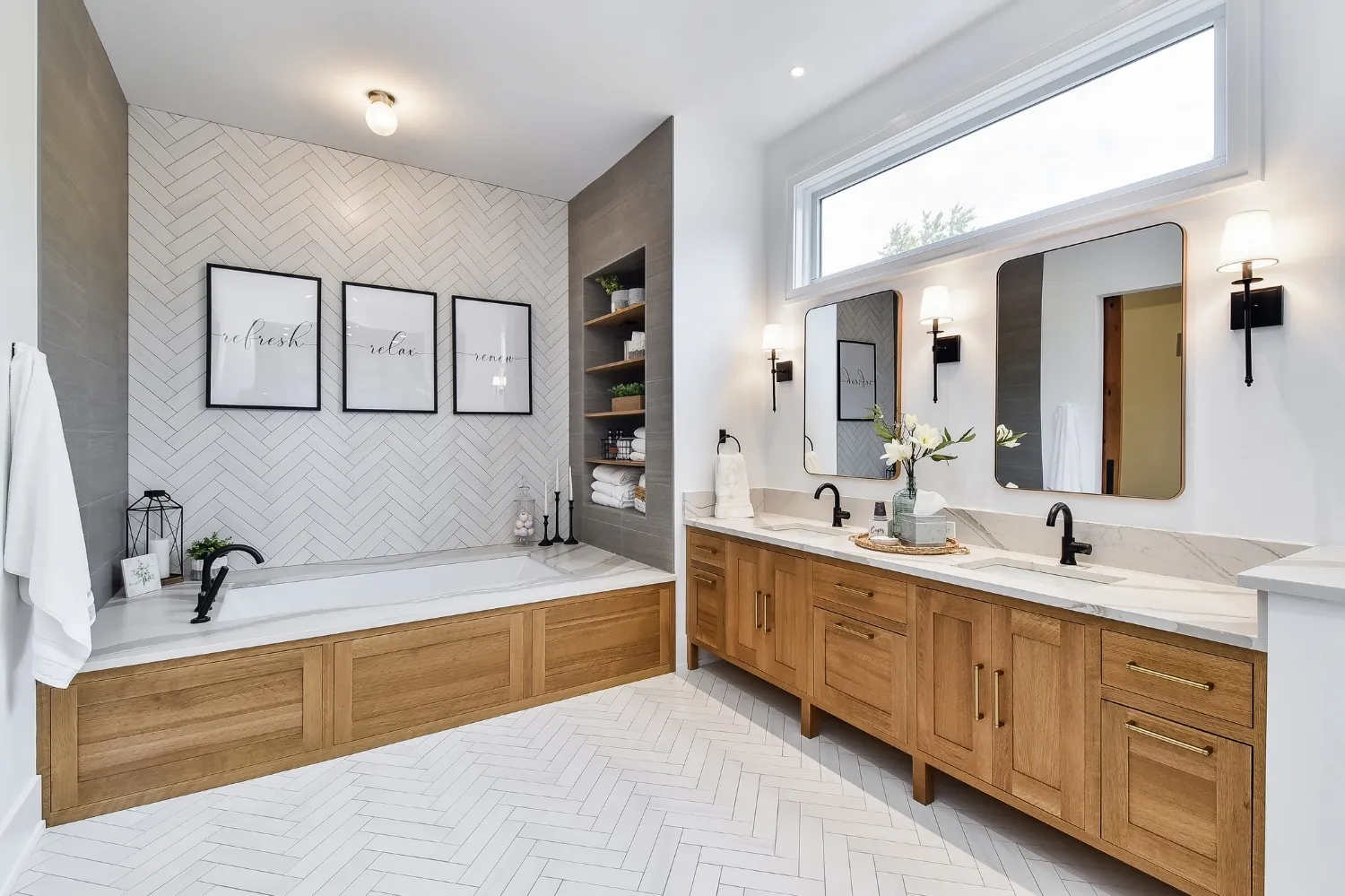 Rustic Chic Master Bath Remodel — photo 4