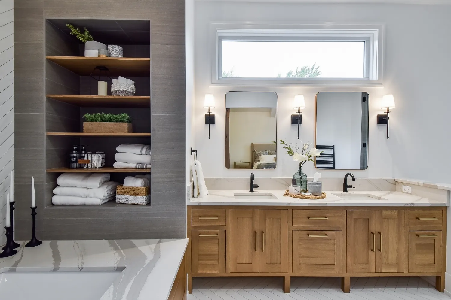 Rustic Chic Master Bath Remodel — photo 8