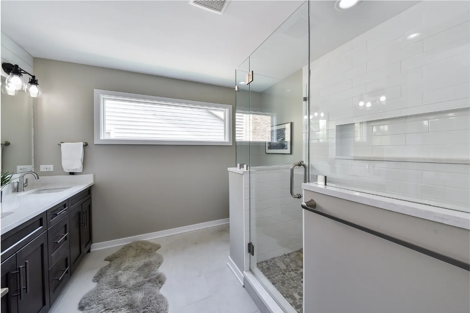 Calming Tones Master Bath Remodel — photo 1
