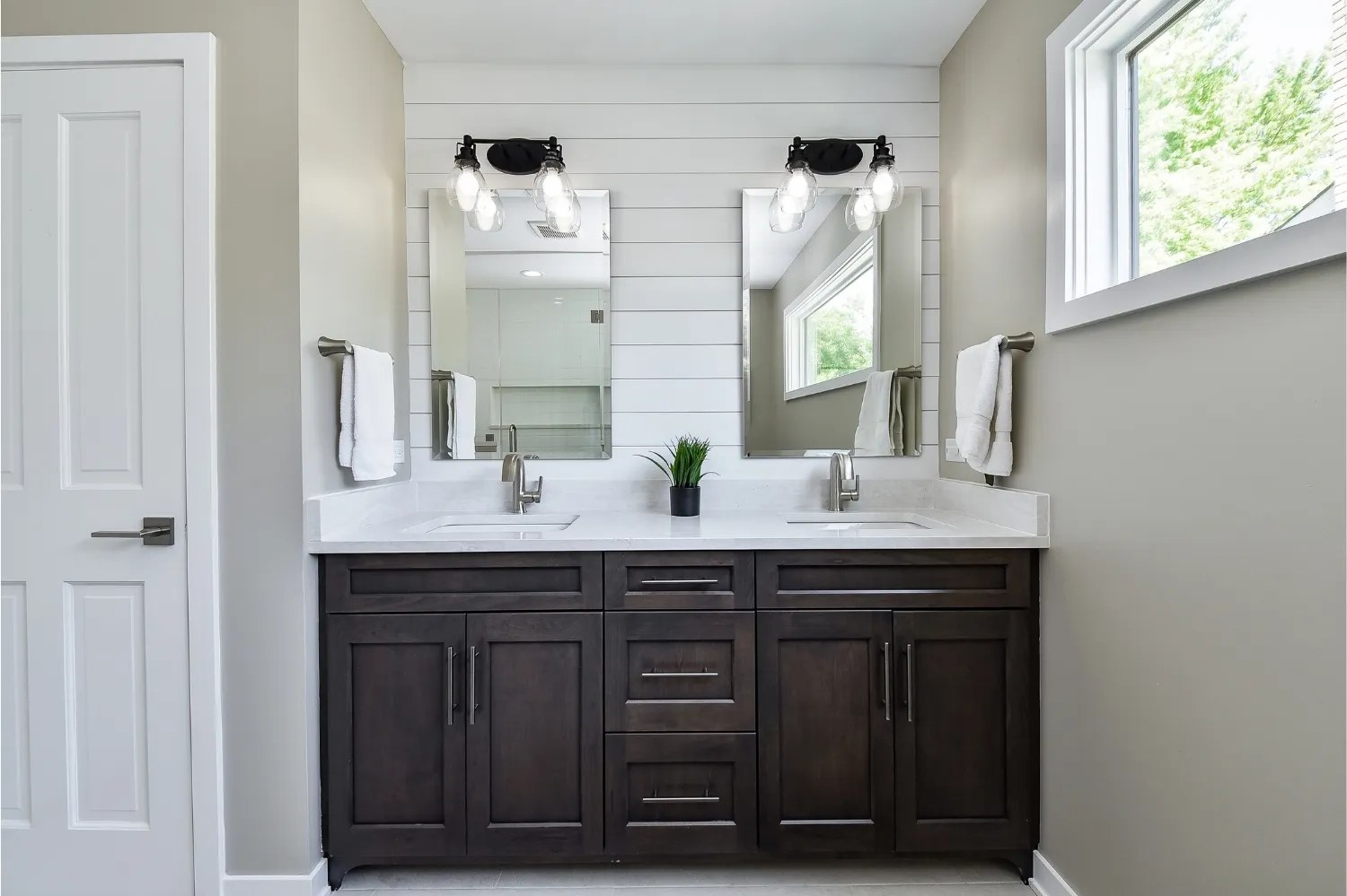 Calming Tones Master Bath Remodel — photo 2