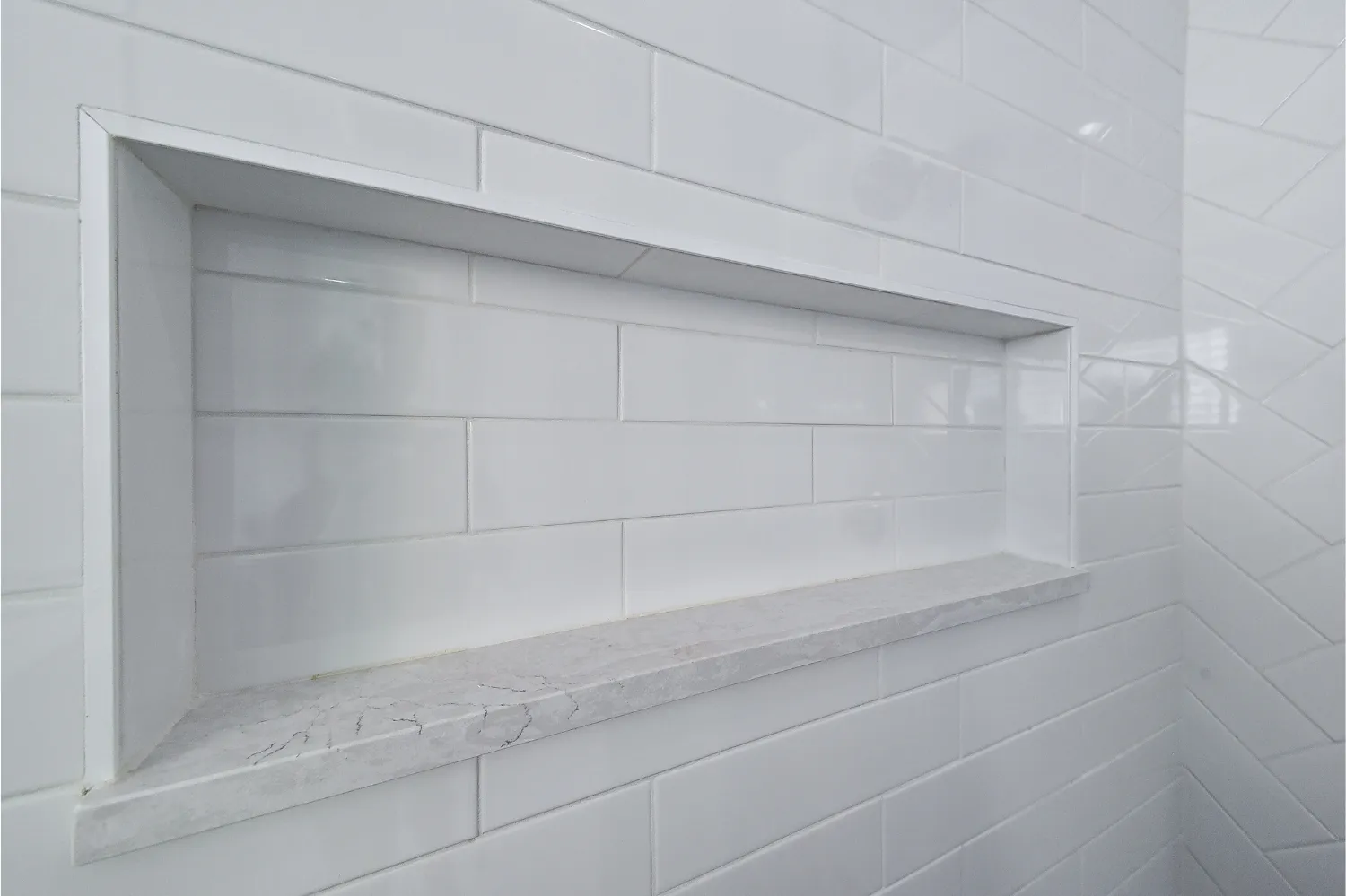 Calming Tones Master Bath Remodel — photo 5