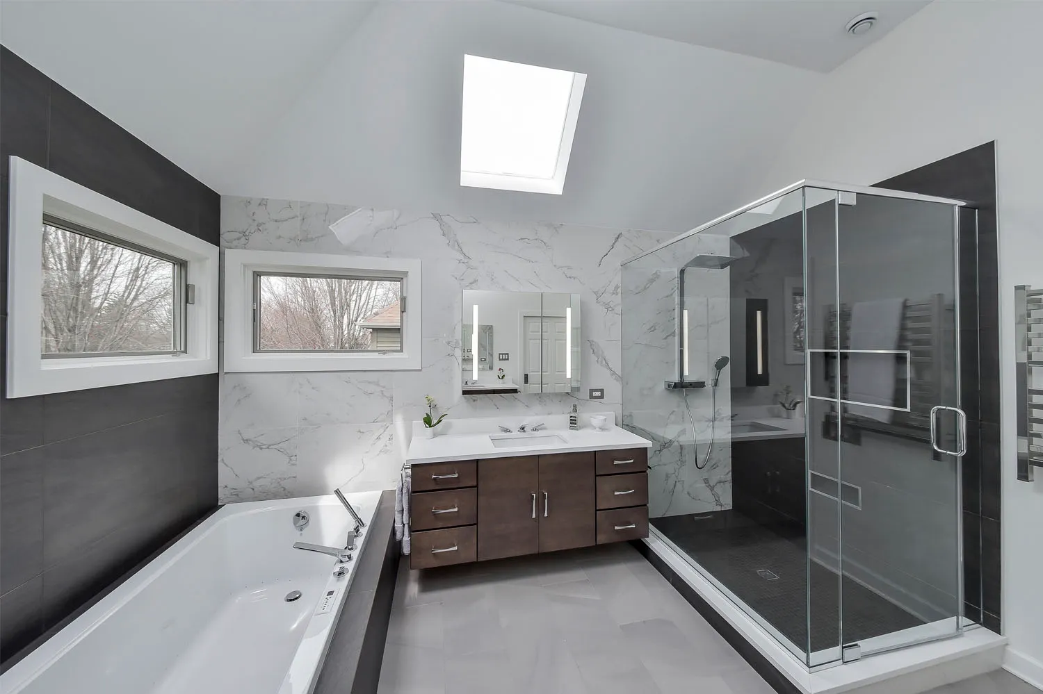 Seamlessly Sharp Master Bath Remodel — photo 1
