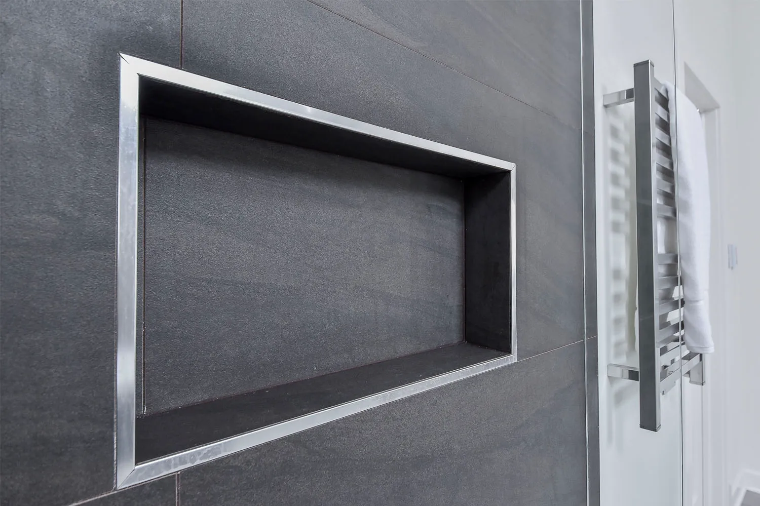 Seamlessly Sharp Master Bath Remodel — photo 5
