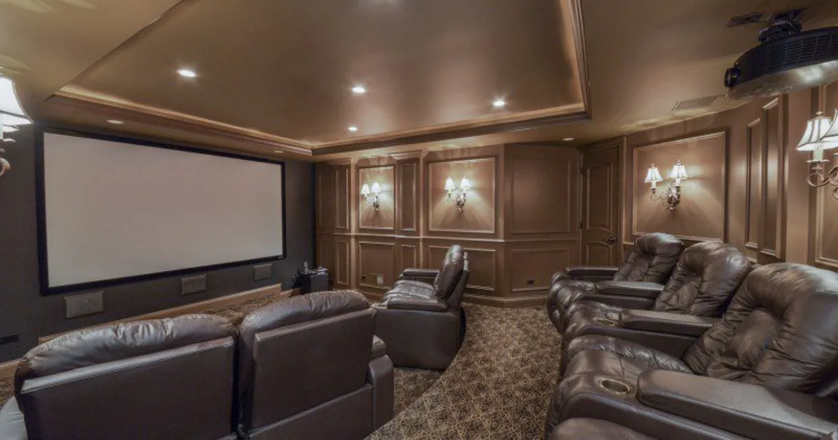 Treasured Theater Basement Remodel — photo 1