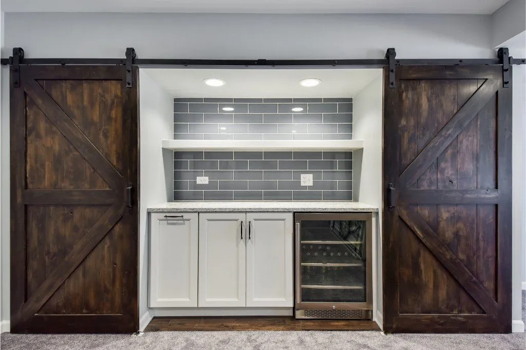 Creatively Crafted Basement Remodel — photo 3