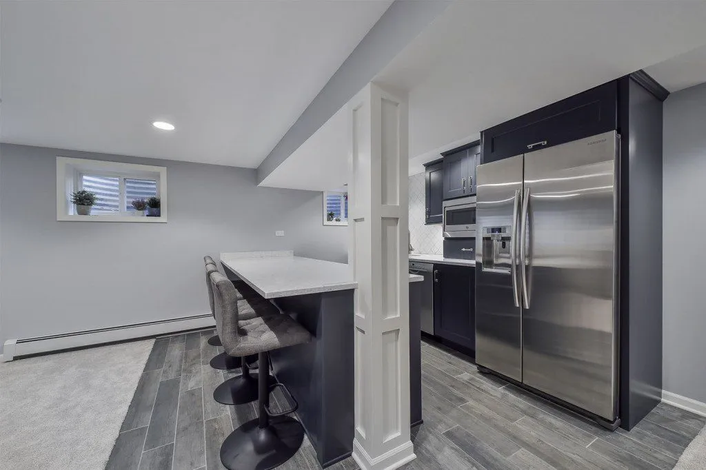 Basement turned Brilliant Basement Remodel Pictures — photo 5