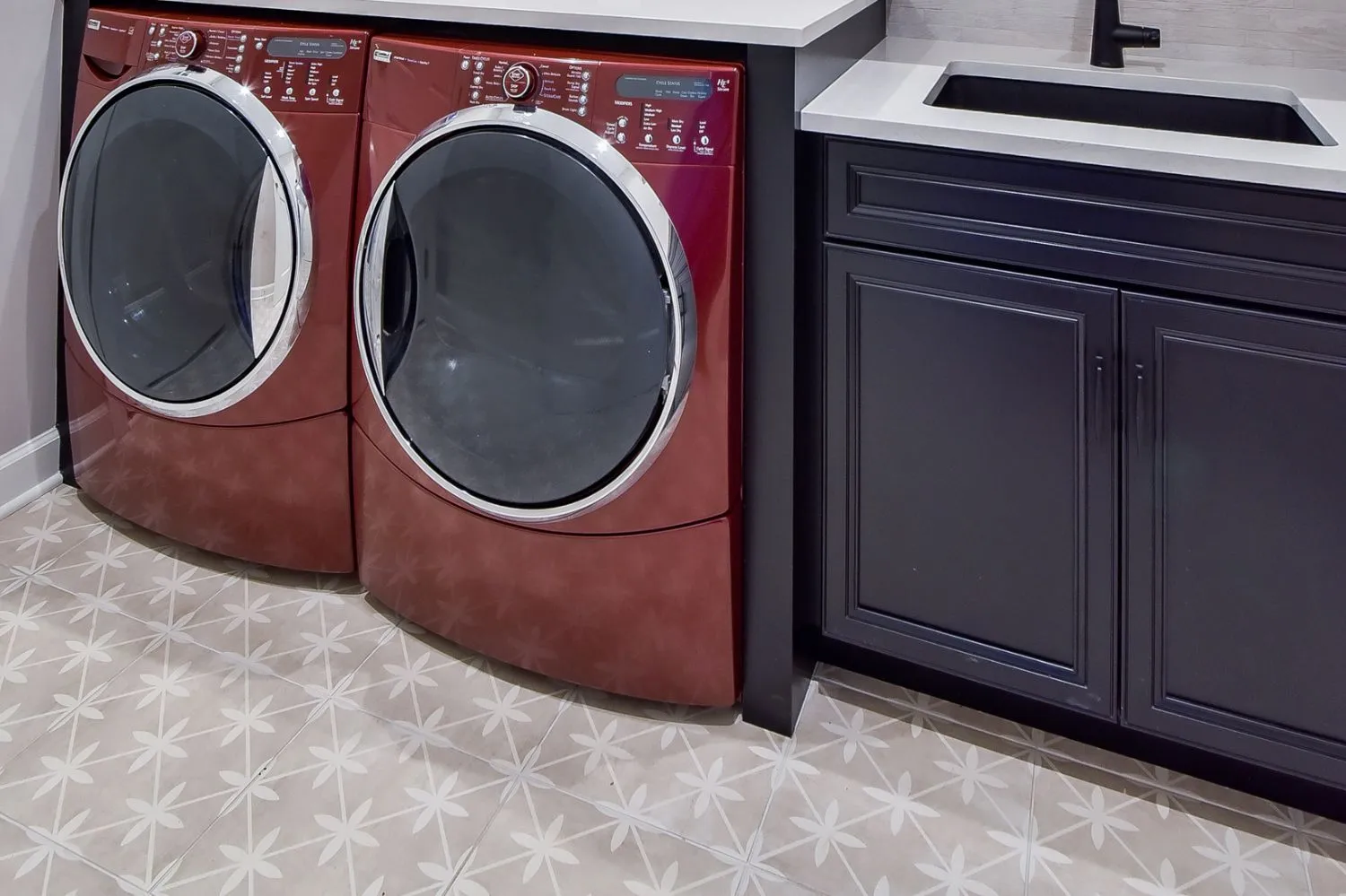 Two Toned Touches Laundry Room Remodel — photo 2