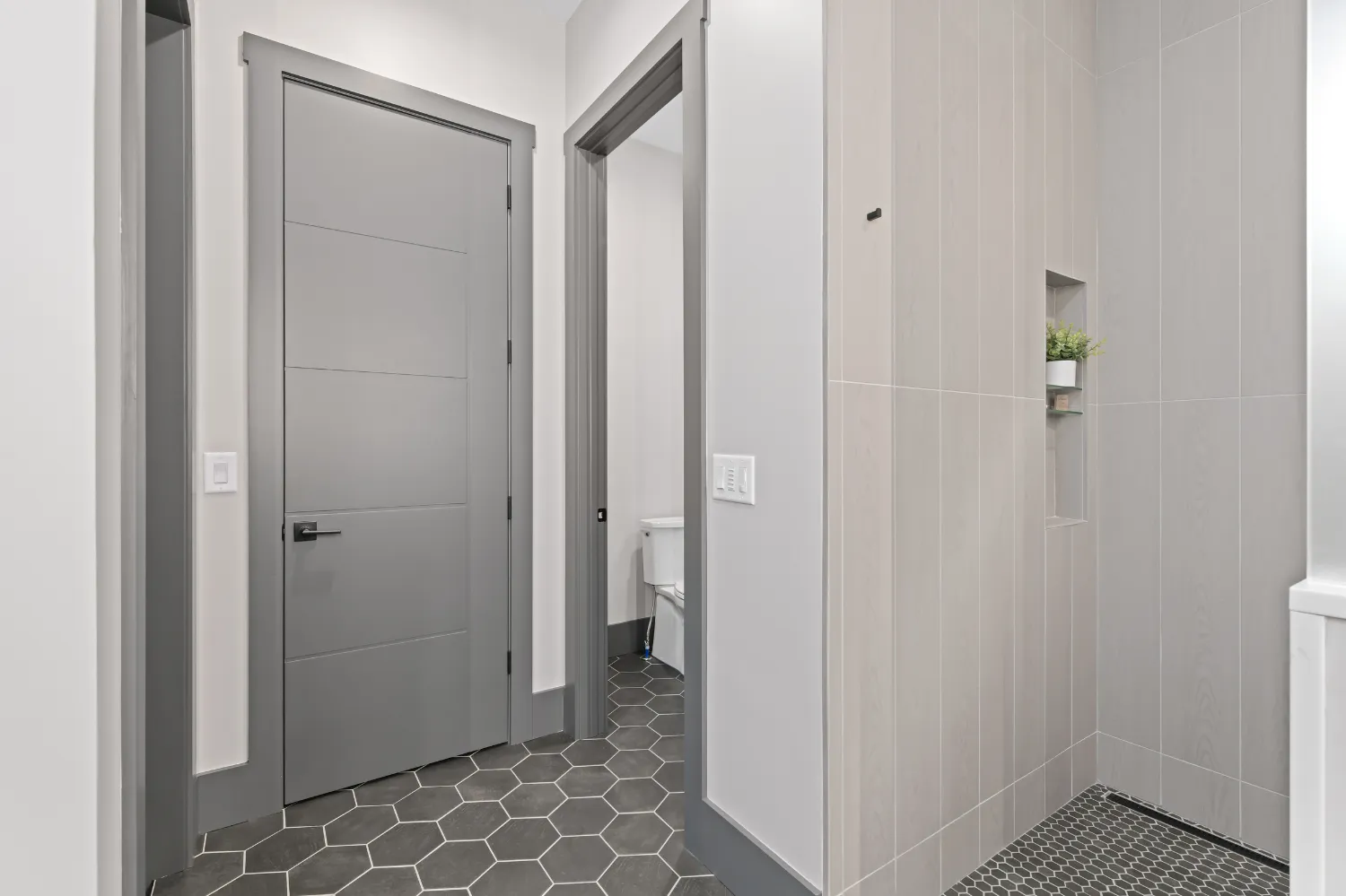 The Gift of a Wood Accent Master Bath Remodel — photo 2