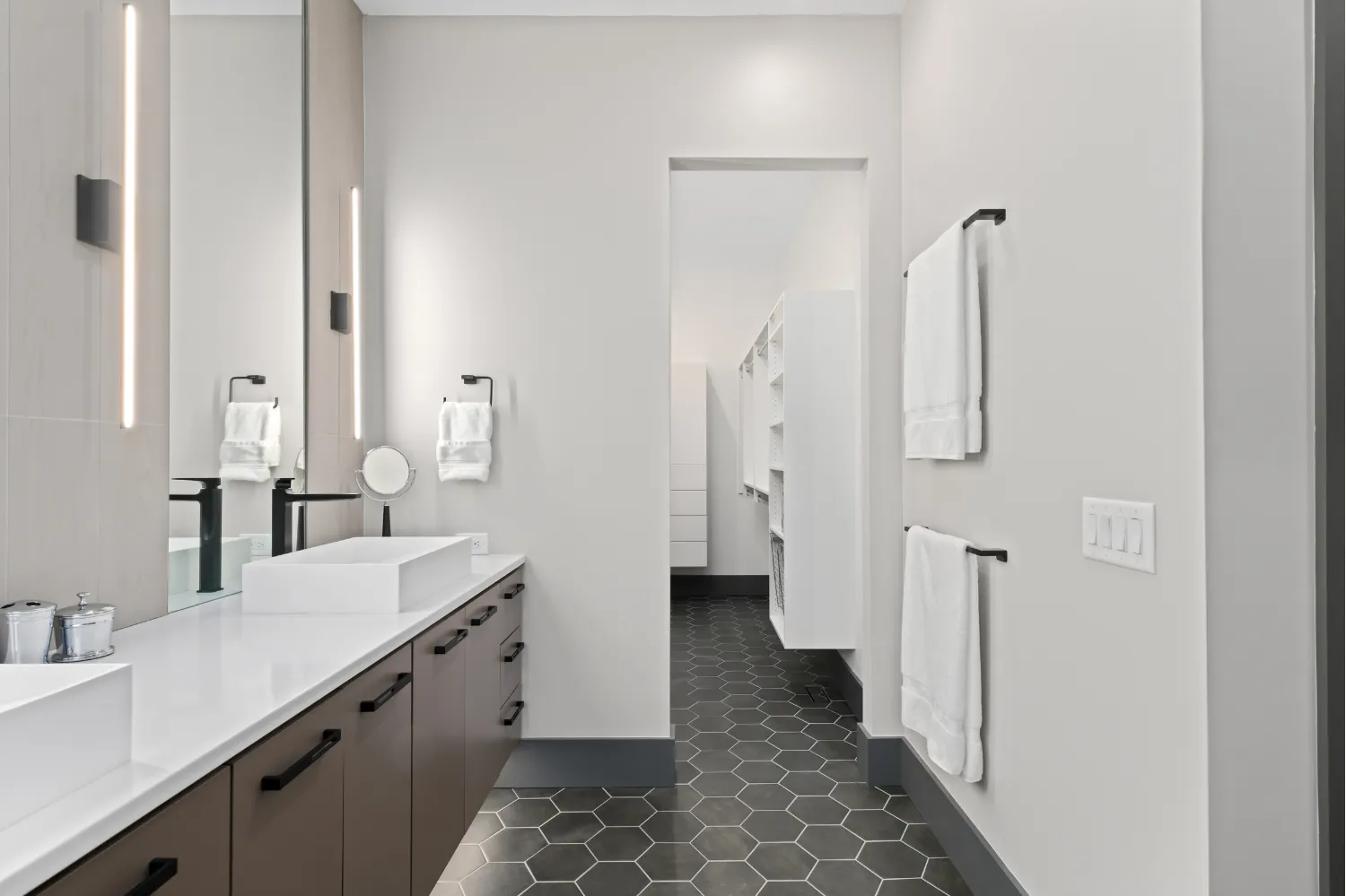 The Gift of a Wood Accent Master Bath Remodel — photo 3
