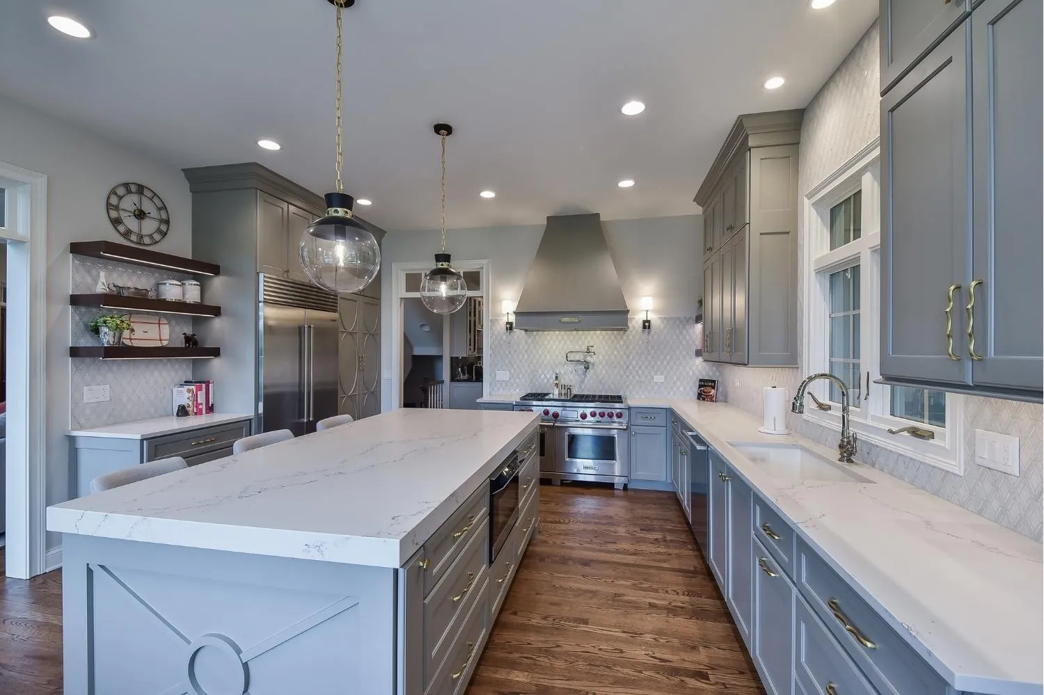 Luxe Sophistication Kitchen Remodel — photo 1