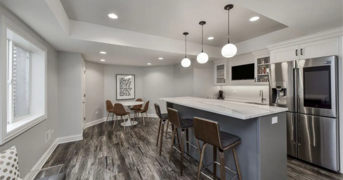 Refined Beauty Basement Remodel — photo 1