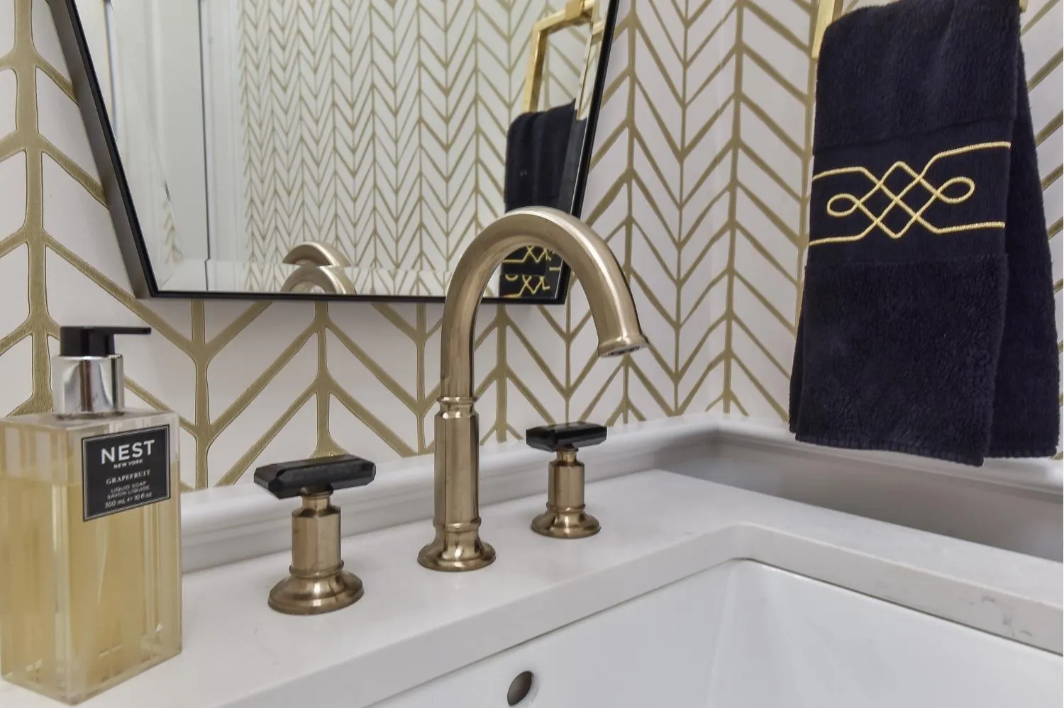 The Love of Brass Hall Bath Remodel — photo 3