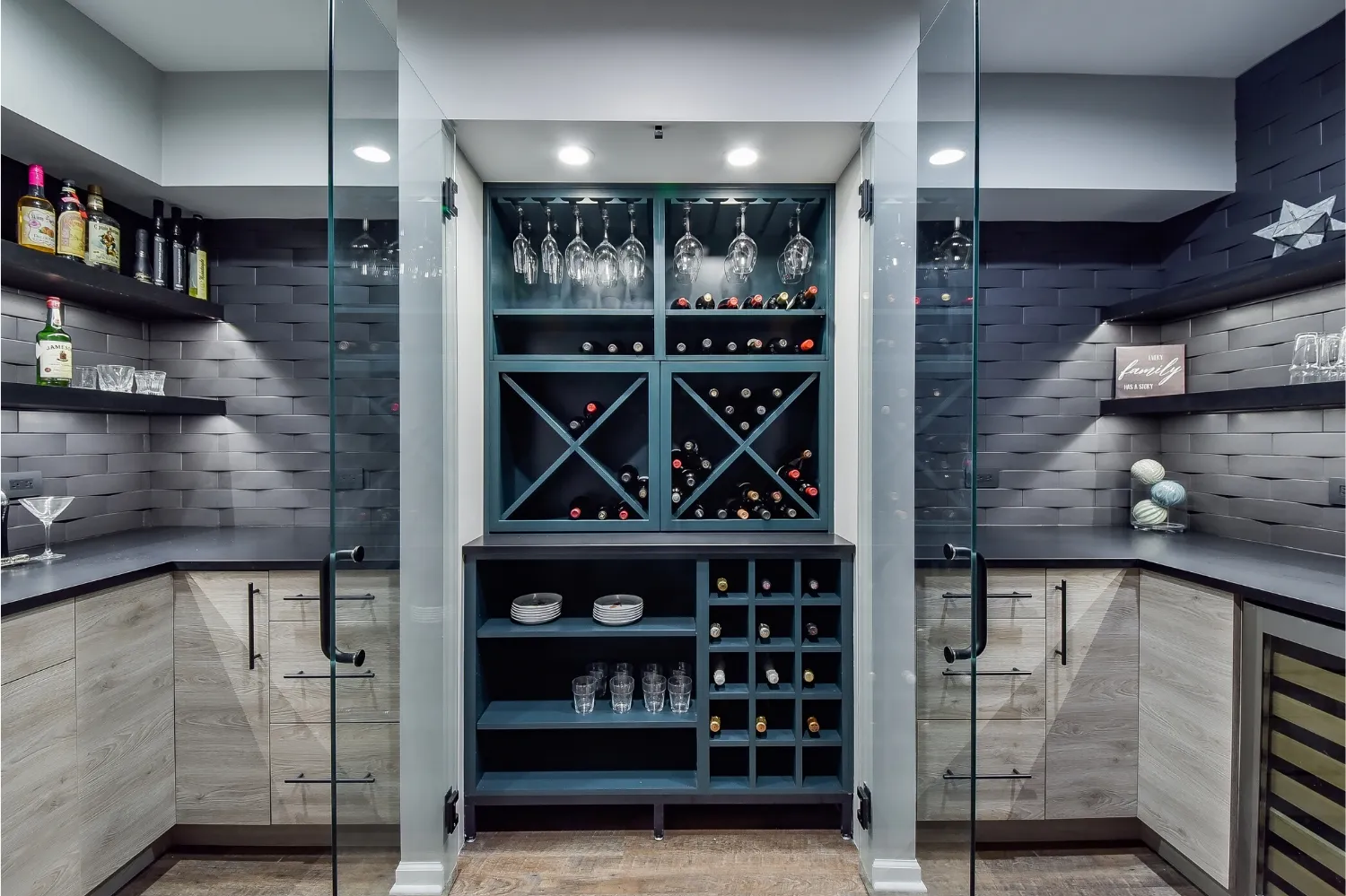 Exquisitely Unique Basement Remodel — photo 1