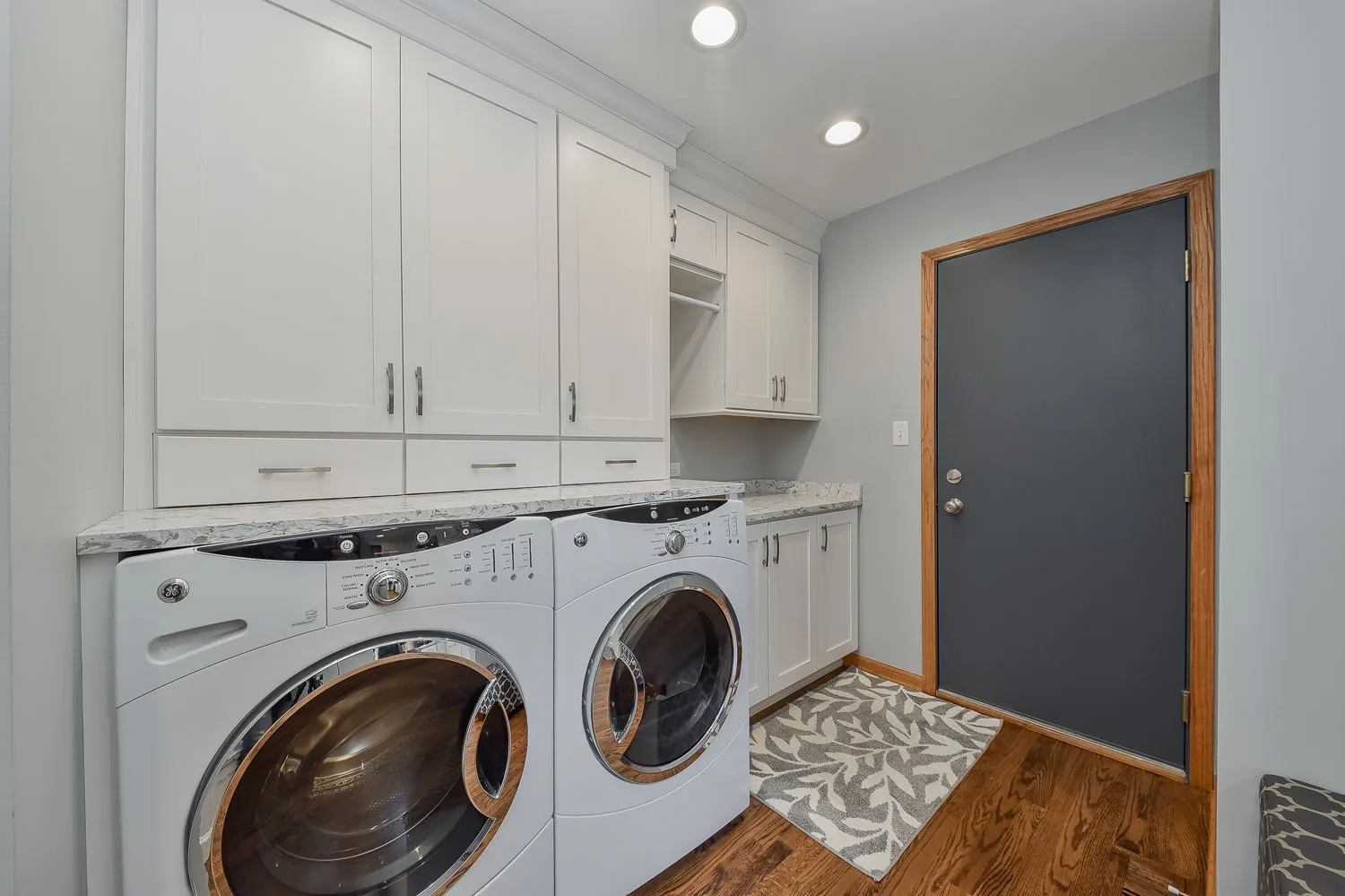 Crisp and Clean Laundry and Mudroom Remodel — photo 3