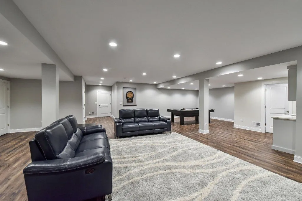 Sleek Amenities Basement Remodel — photo 7