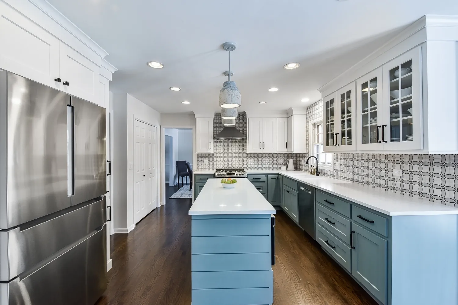 Tranquil Traditional Kitchen Remodel — photo 1