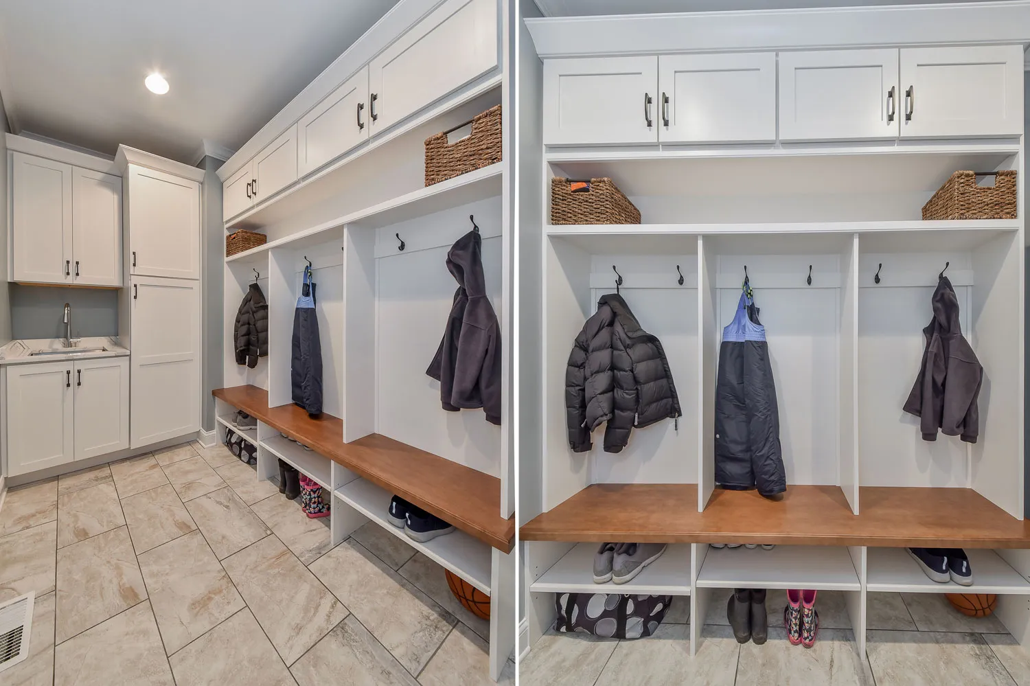 Clean Country Laundry and Mudroom Remodel — photo 3
