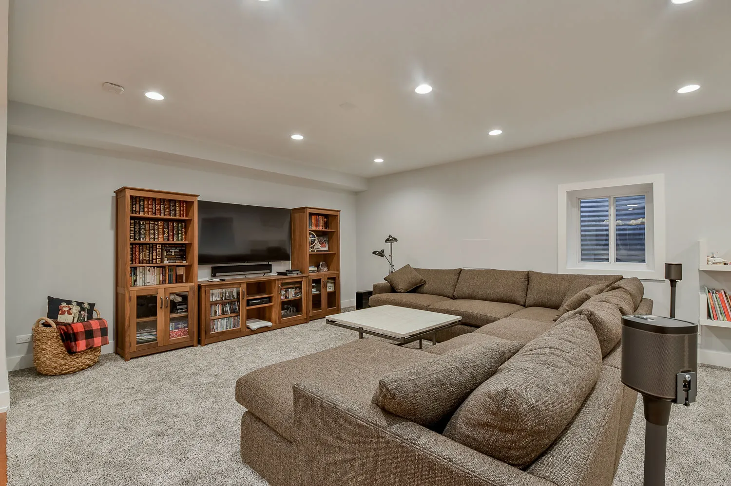 Masculine Masterpiece Basement Remodel — photo 3