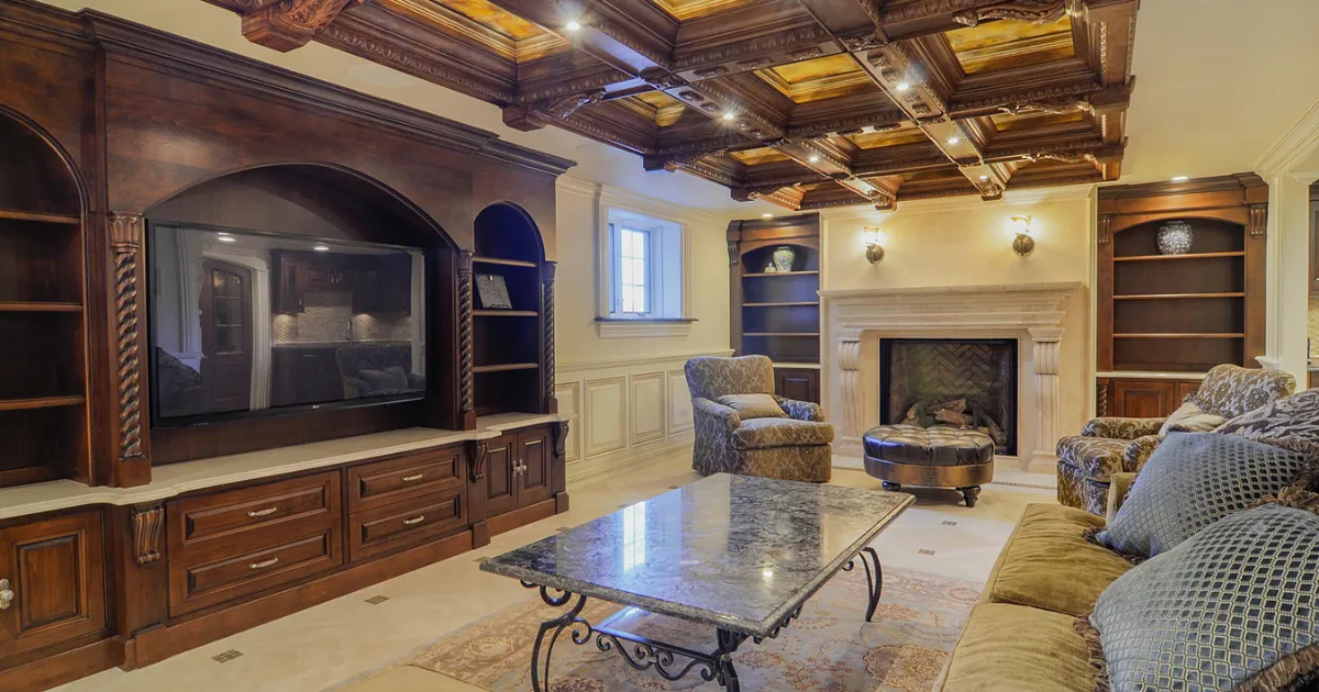 Detailed Beauty Basement Remodel — photo 1