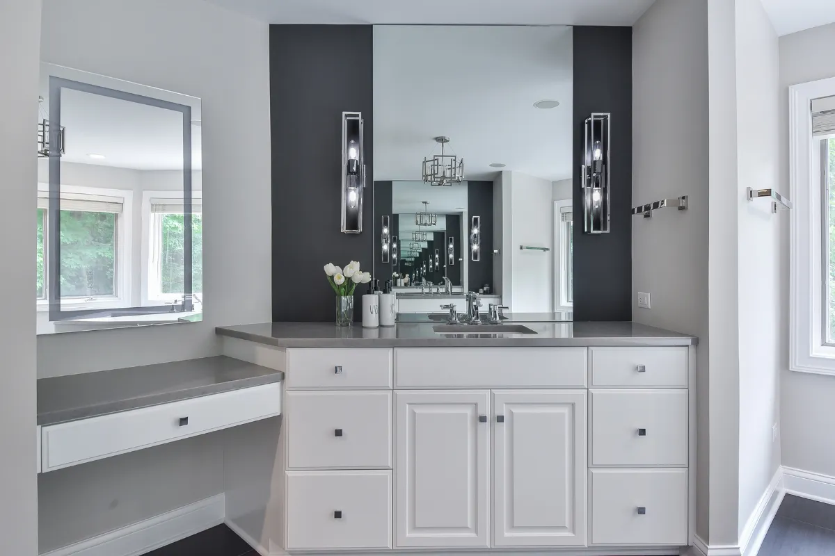Polished Beauty Hall Bath Remodel — photo 1