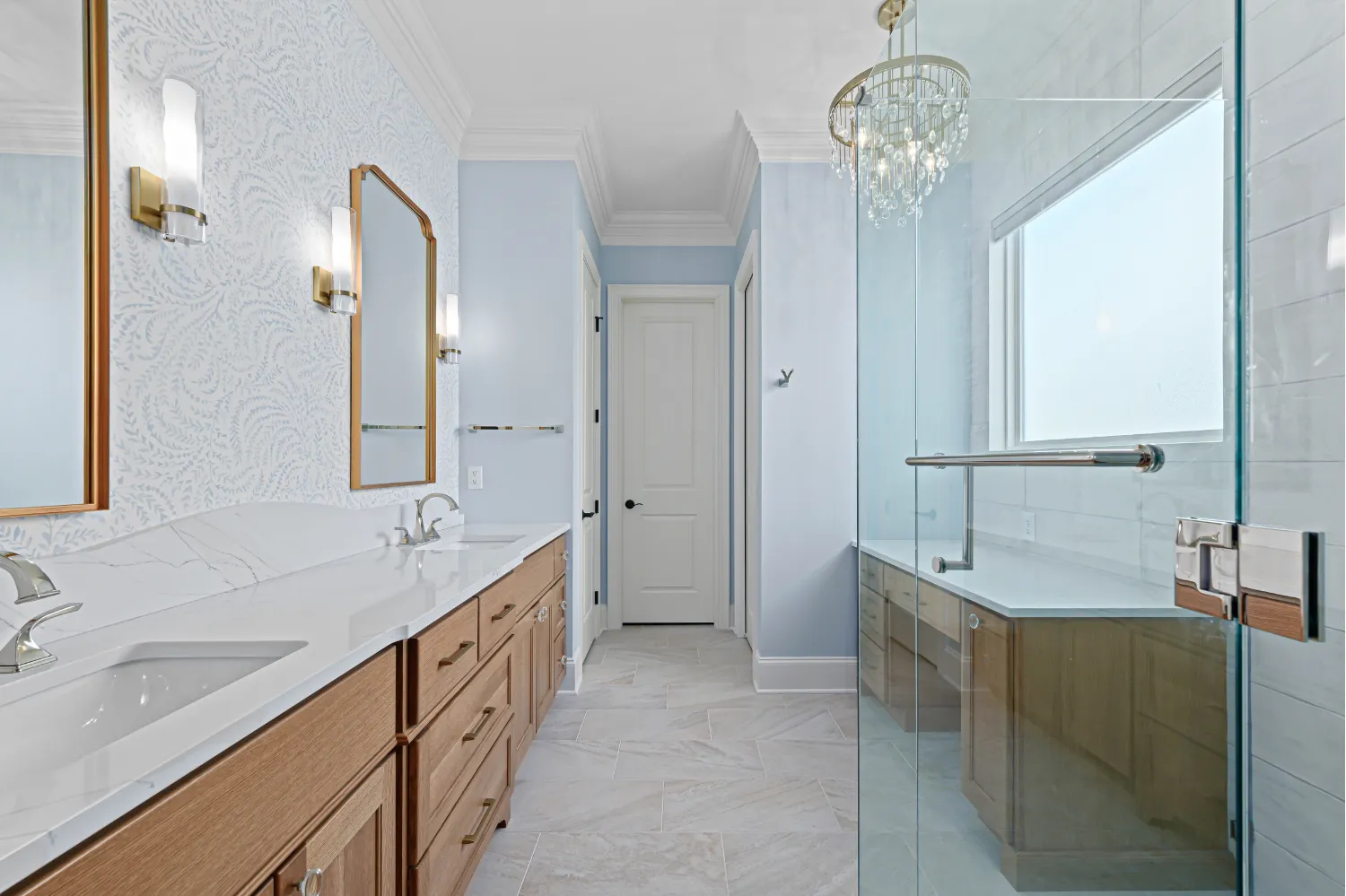 Elegant with a Twist Master Bath Remodel — photo 1