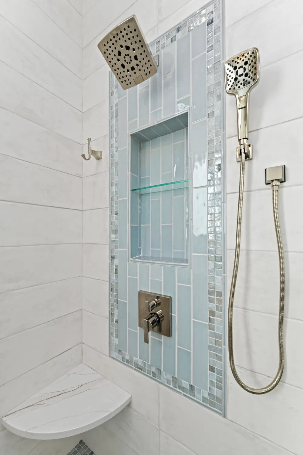 Elegant with a Twist Master Bath Remodel — photo 5