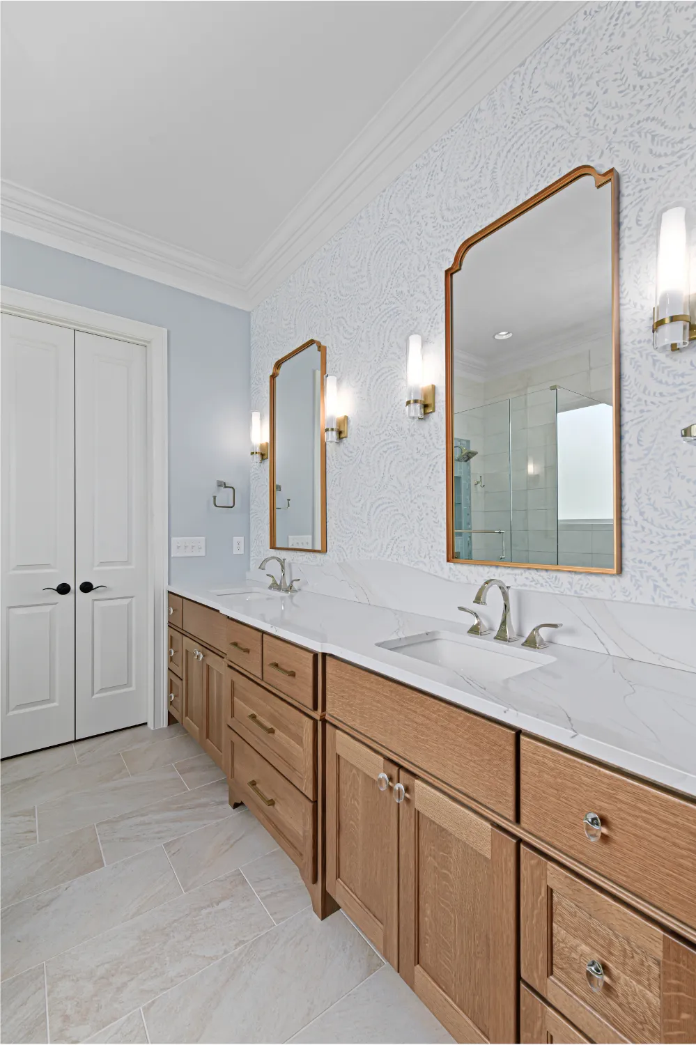 Elegant with a Twist Master Bath Remodel — photo 6