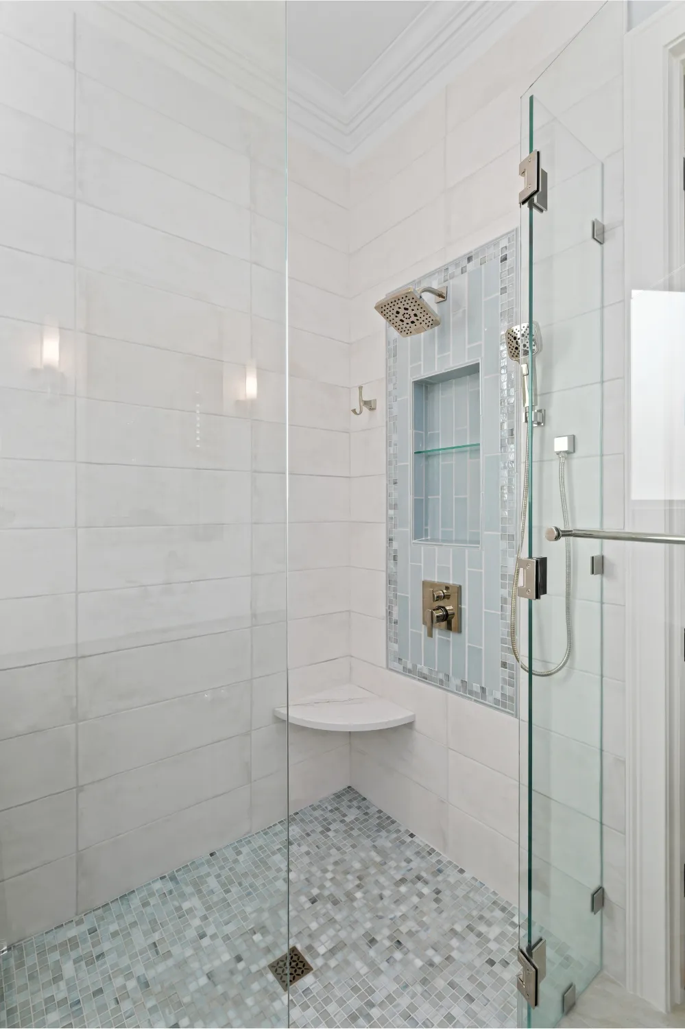 Elegant with a Twist Master Bath Remodel — photo 8