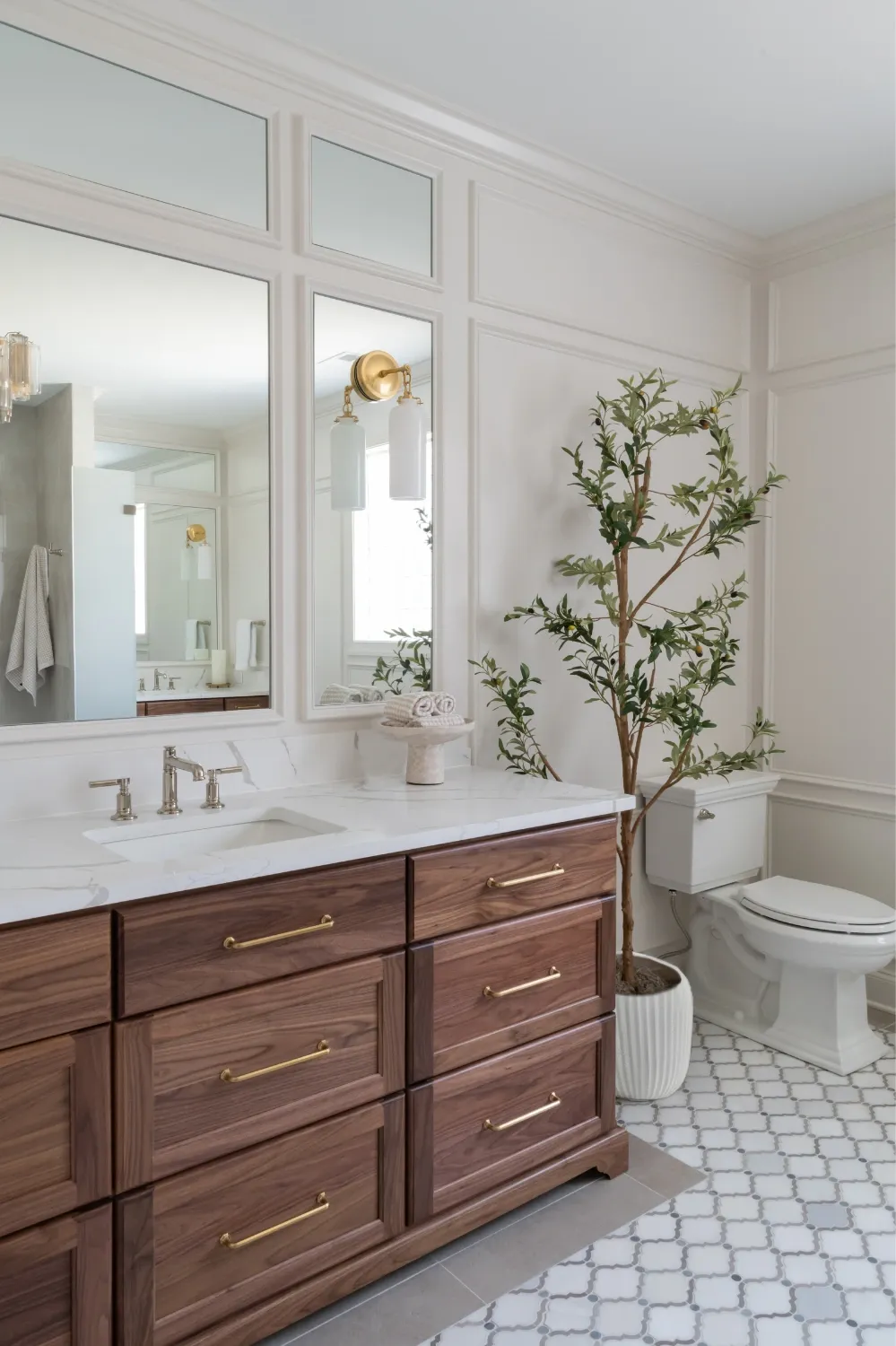 Traditional Elegance Bathroom Remodel — photo 1