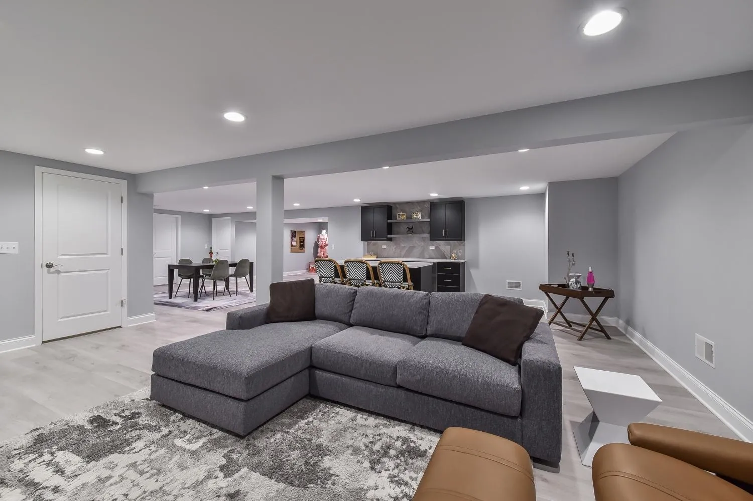 Refined Classic Basement Remodel — photo 1